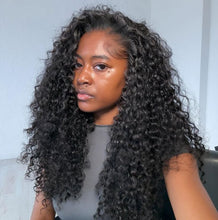 Load image into Gallery viewer, Wear and go Water Wave Invisible hairline Glueless Half Wig